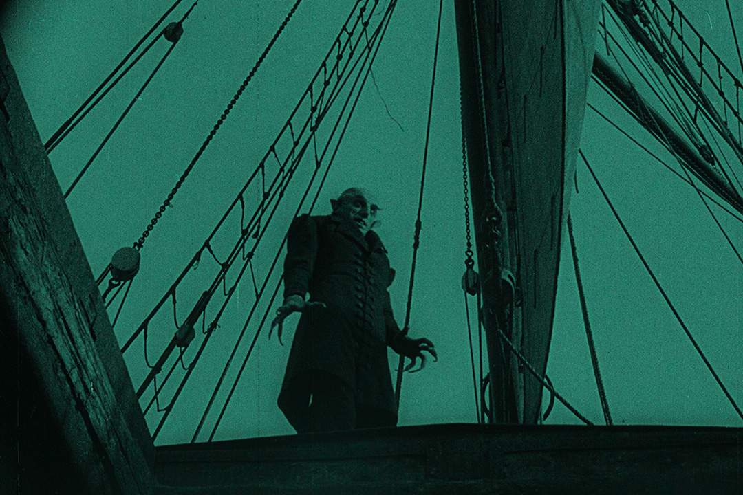 Scene from the 1922 film ‘Nosferatu’