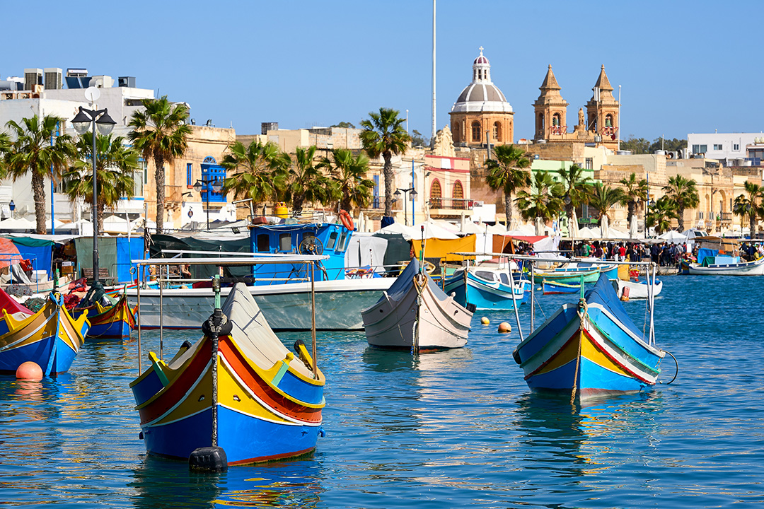Marsaxlokk harbor